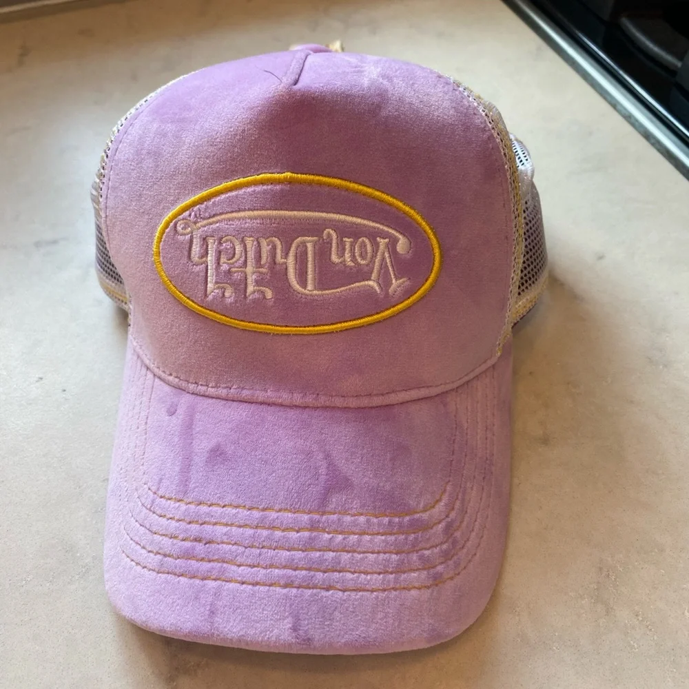 Von Dutch Purple and Yellow Cap - Picture 1 of 4